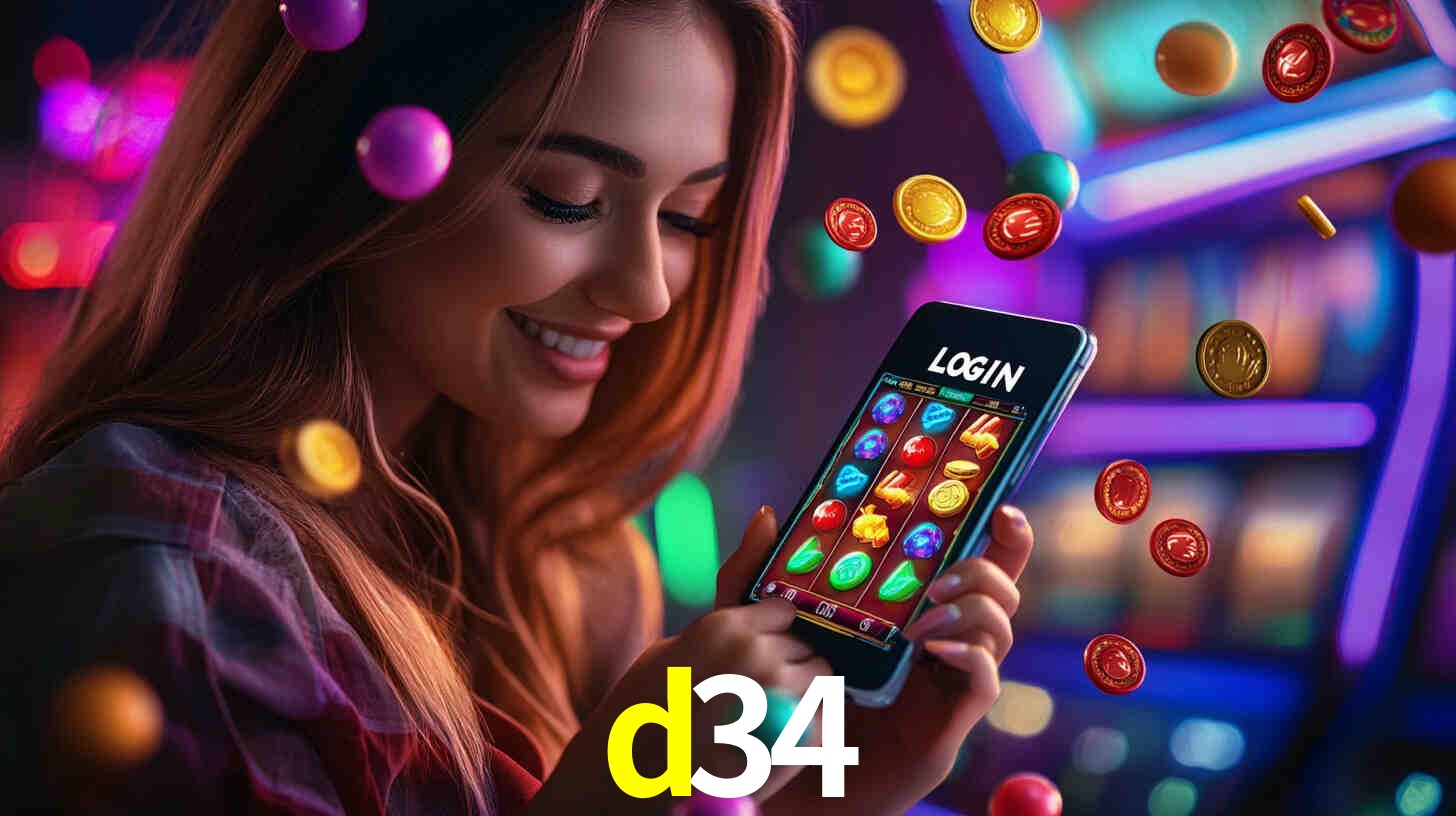 Sinta a adrenalina dos jogos de cassino com d34